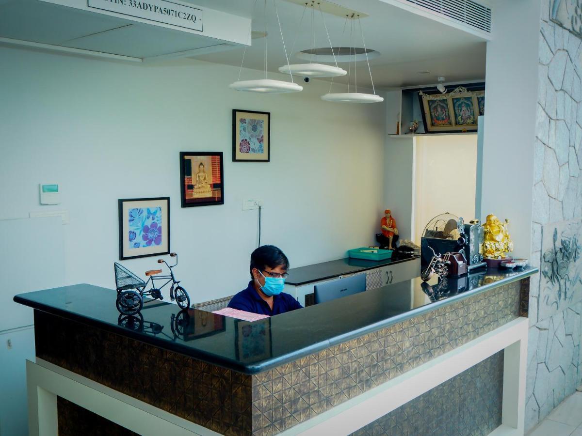 White Pearl Residency Hotell Pondicherry Eksteriør bilde