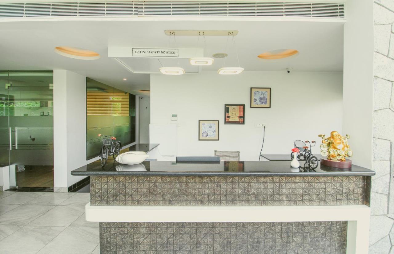White Pearl Residency Hotell Pondicherry Eksteriør bilde